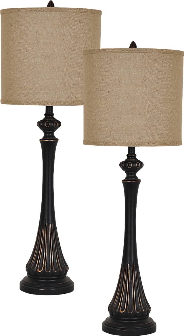 Harthom Valley Bronze Set of 2 Lamps - Thumbnail - Image 1