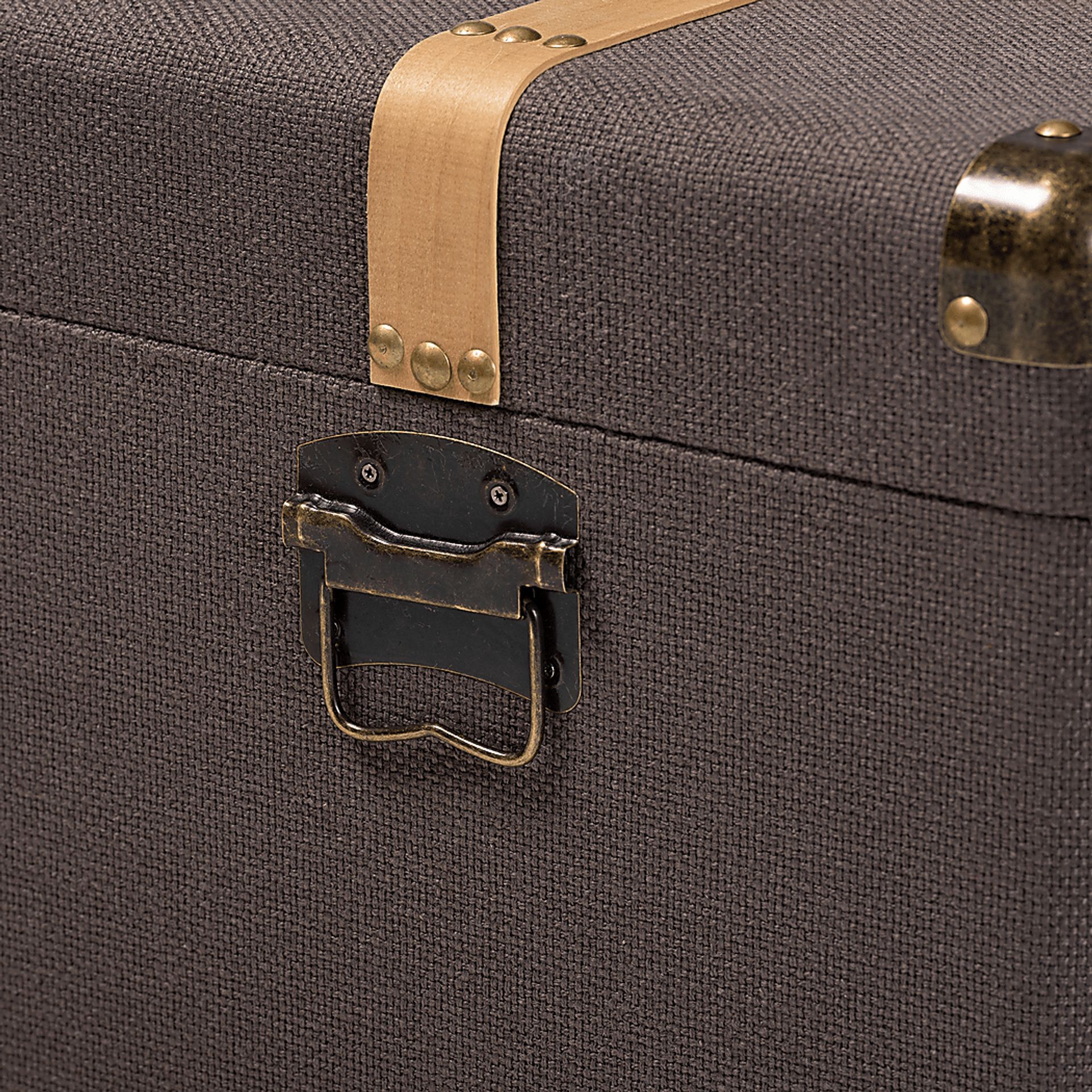 Hartke Brown Trunk, Set of 2 - Image 4