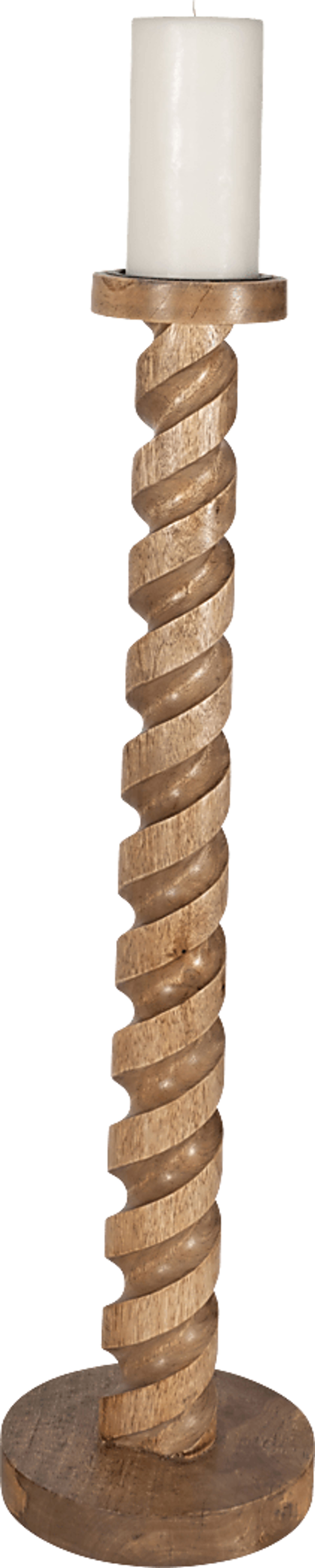 Hartl Brown 30 in. Candle Holder - Image 2