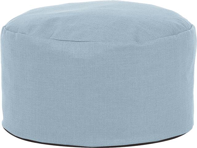 Hartline Blue Pouf - Thumbnail - Image 1