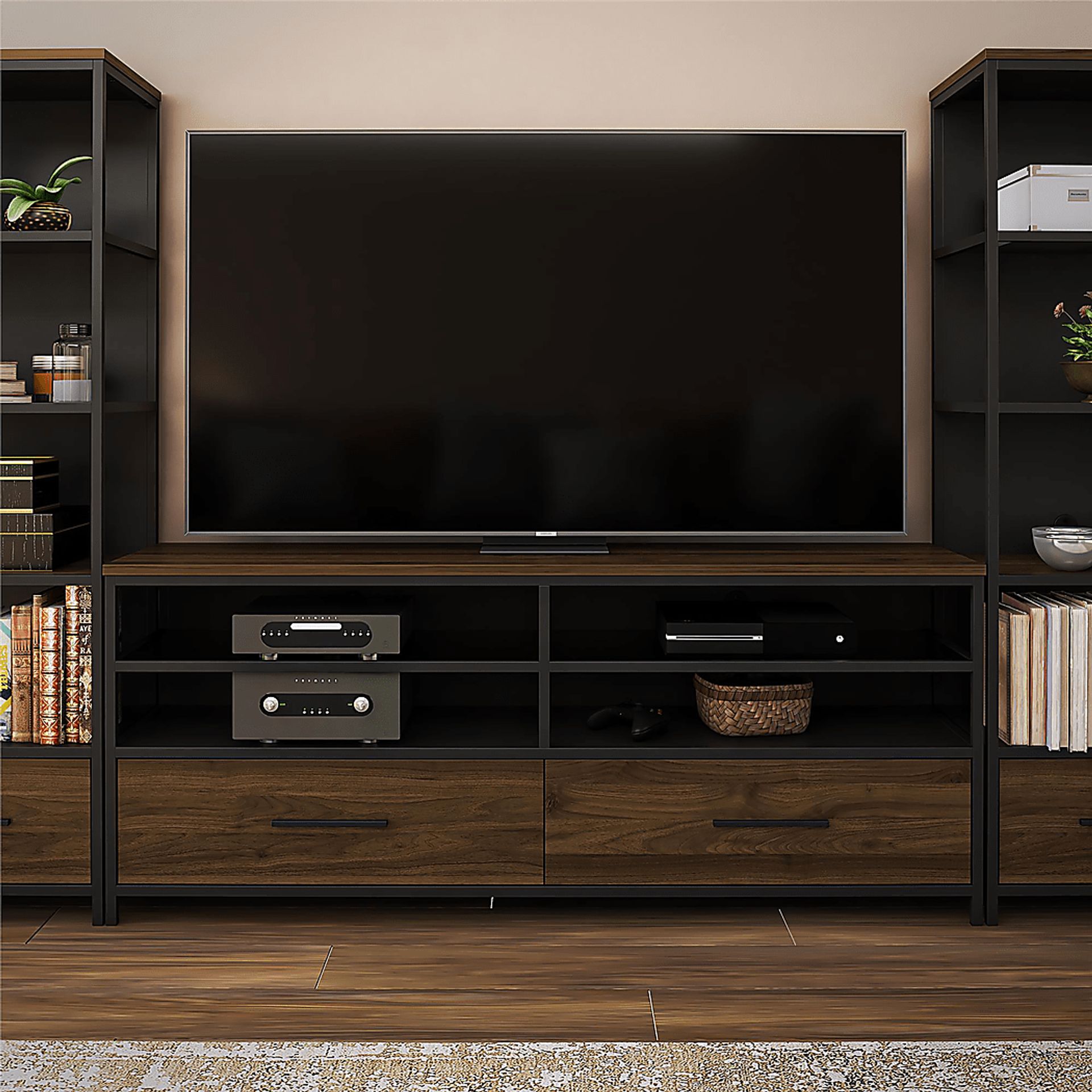 Hartmut Walnut 59 in. Console - Image 2