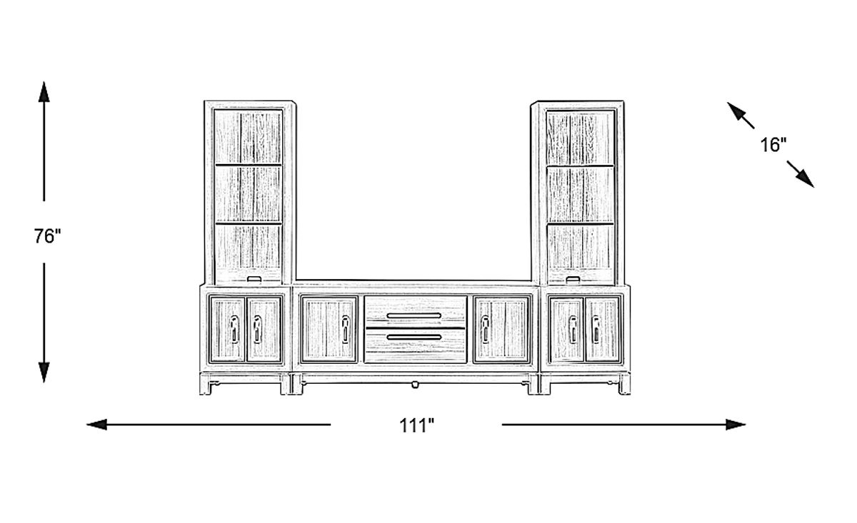 Hartney MILL 5 Pc Gray Console | Rooms to Go
