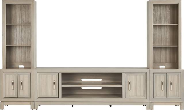 Hartney Mill 5 Pc Gray Wall Unit with 80 in. Console - Thumbnail - Image 1