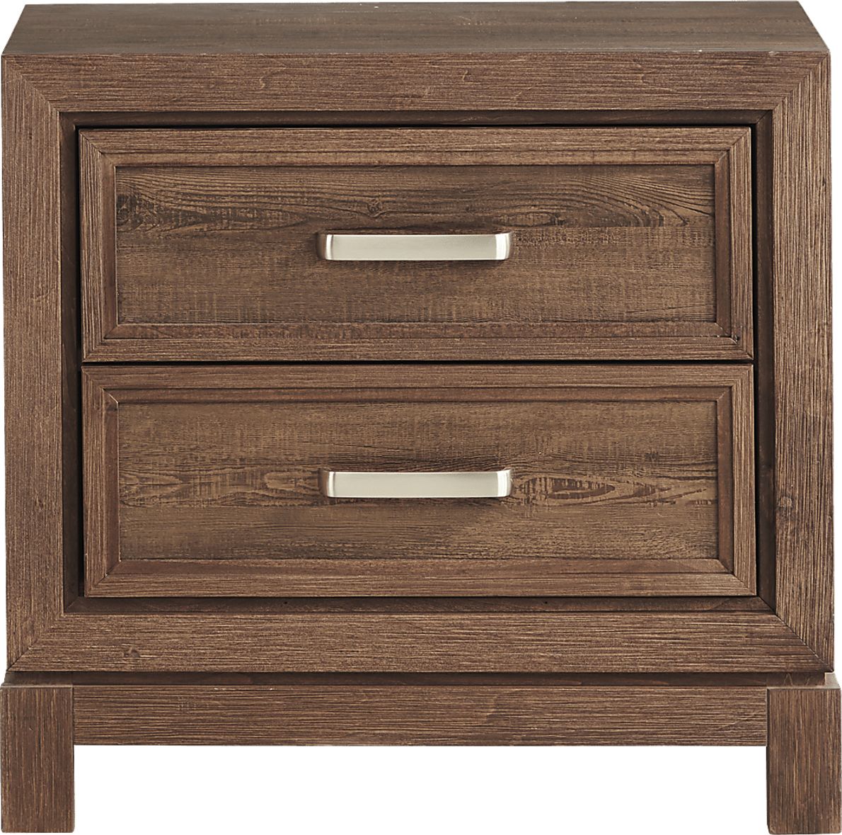 Hartney MILL Brown Dark Wood Nightstand Rooms To Go
