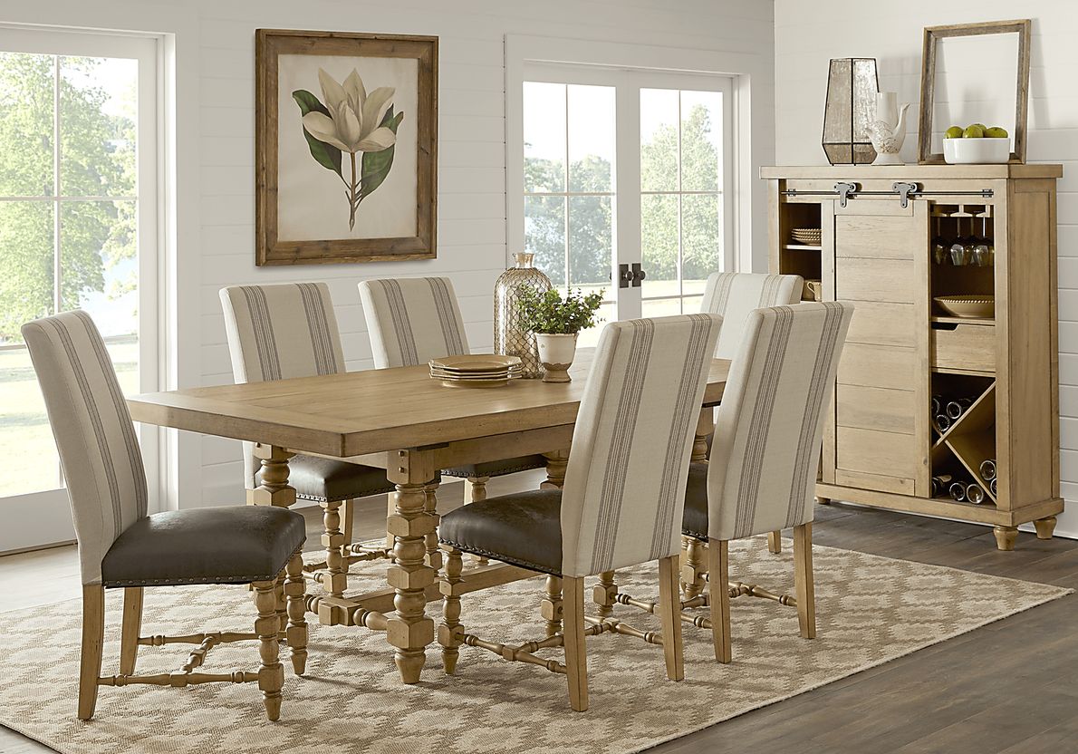 Hartsdale Hickory 5 Pc Round Dining Room