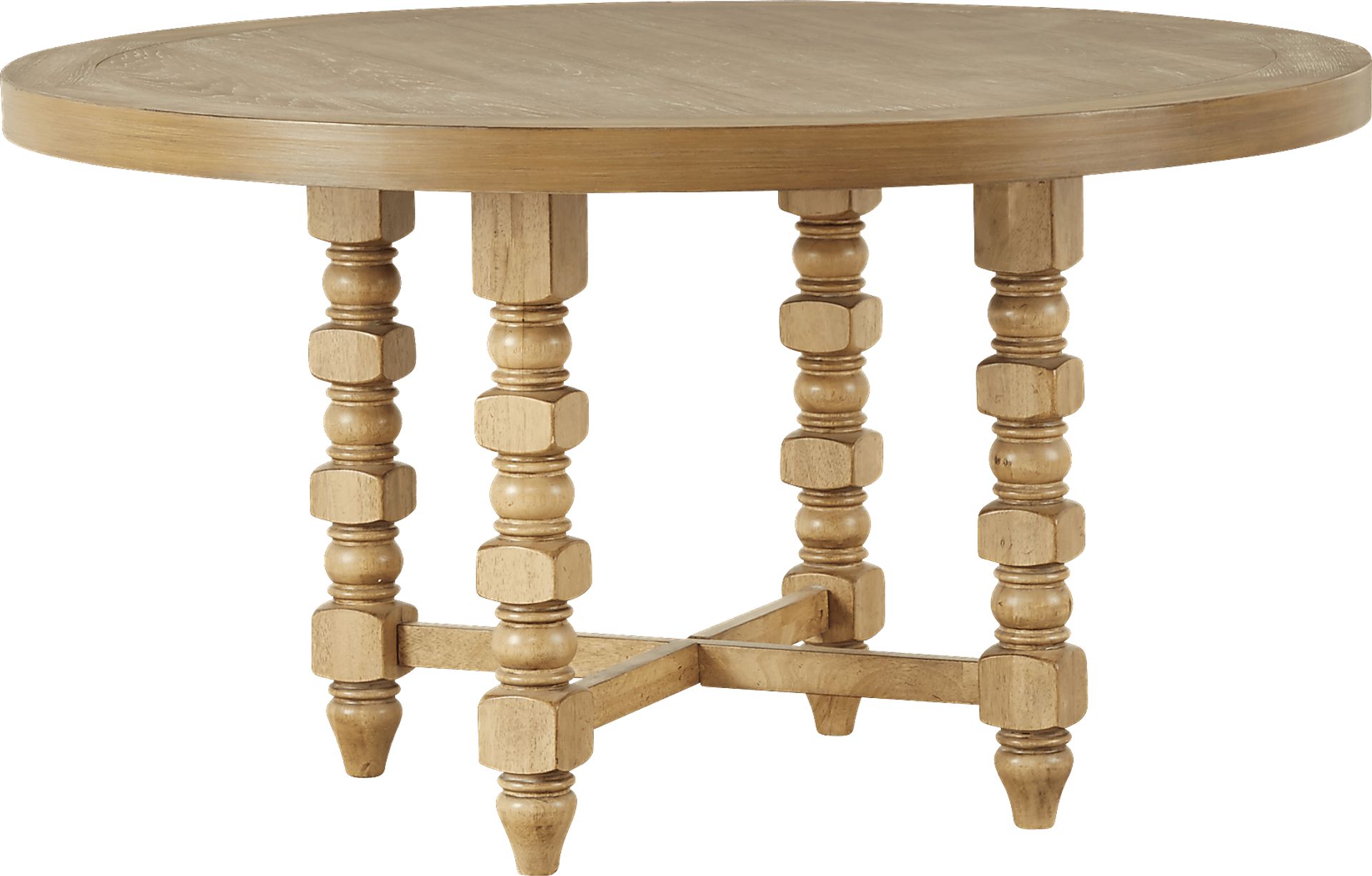 Hartsdale Hickory Round Dining Table - Image 1