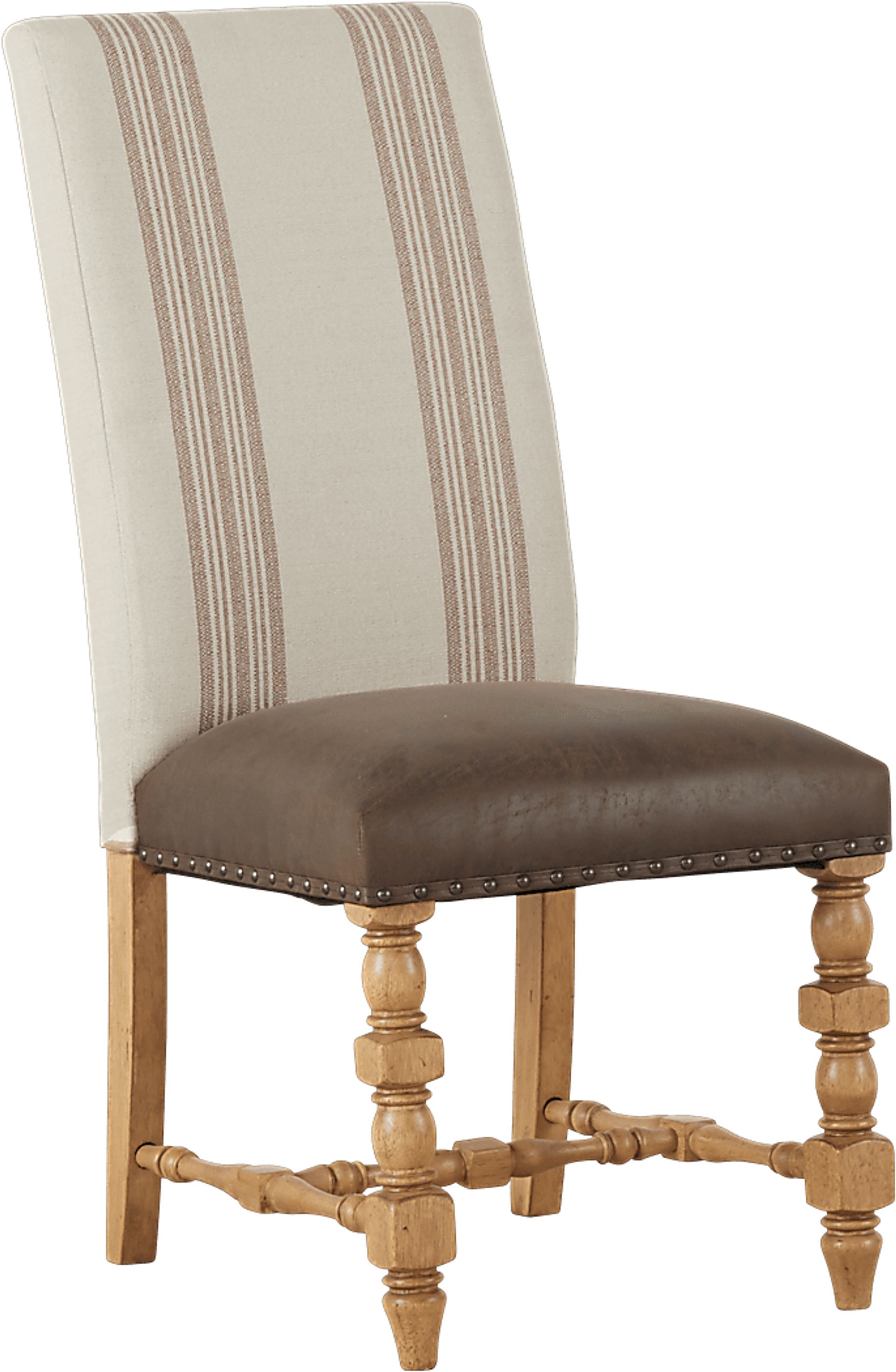 Hartsdale Hickory Upholstered Side Chair - Image 1