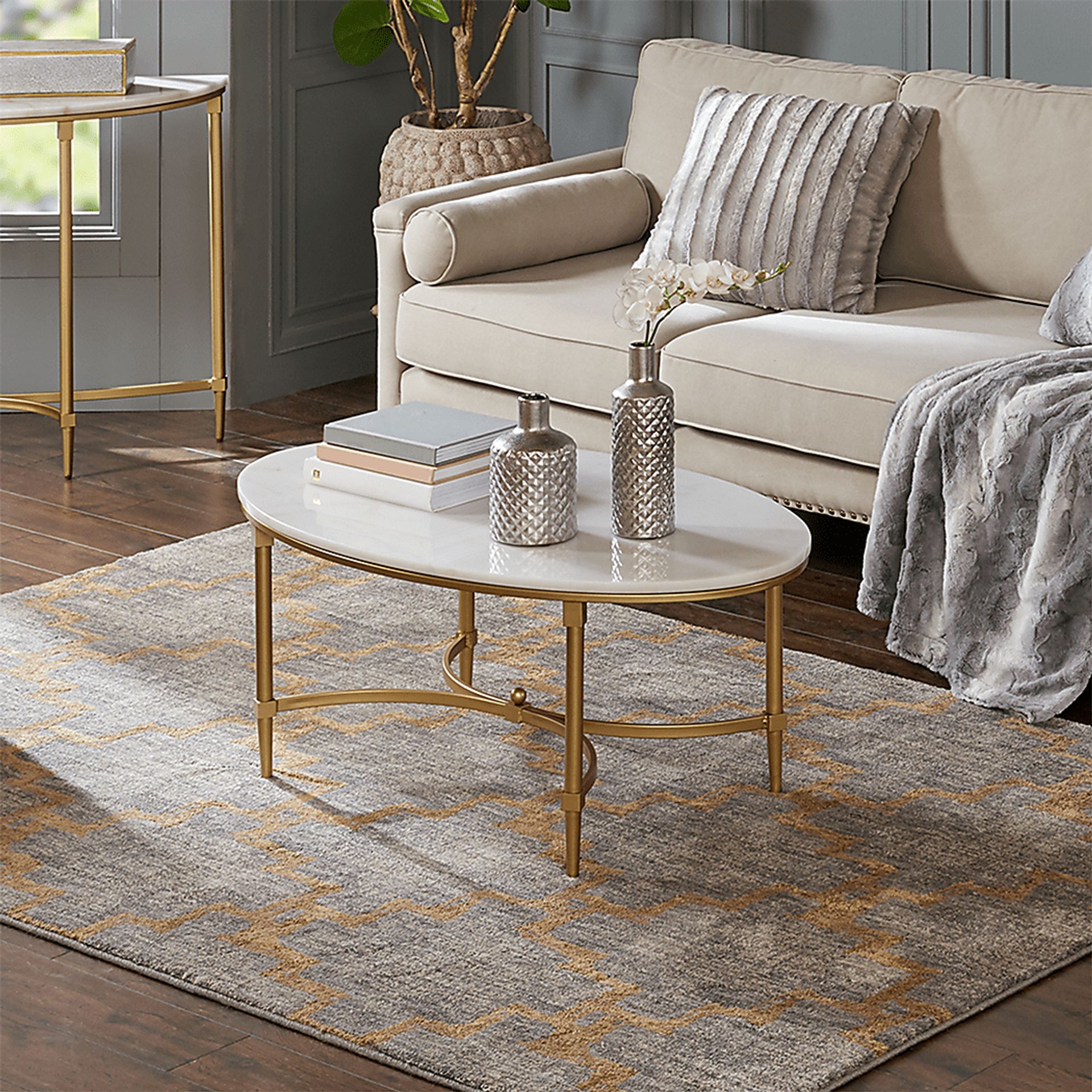 Hartsook White Cocktail Table - Image 4