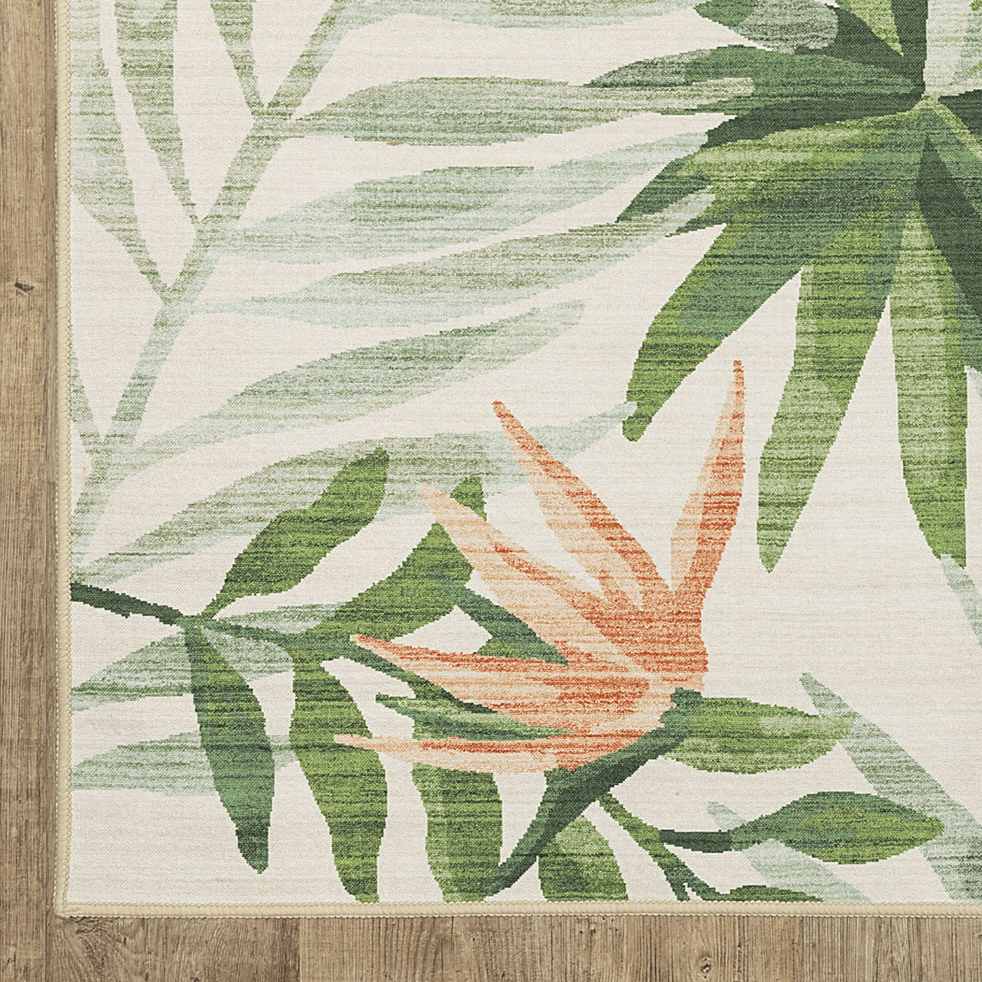 Harttane Green 7'6 x 10' Rug - Image 3