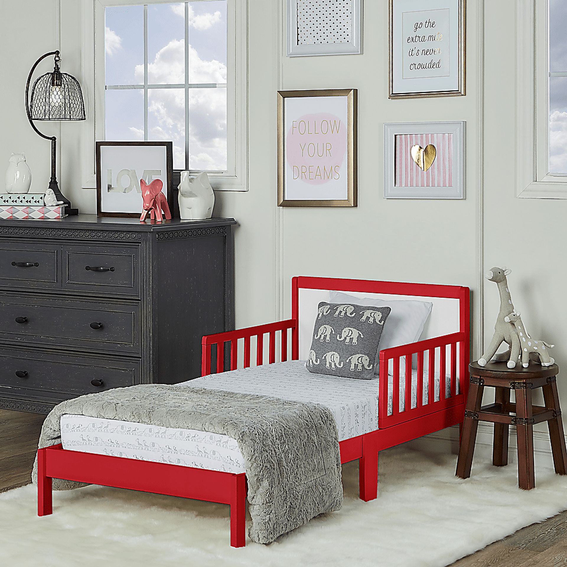 Hartwell Cove Red Toddler Bed - Image 5