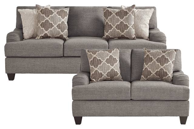 Hartwell Place Gray Sofa - Thumbnail - Image 2