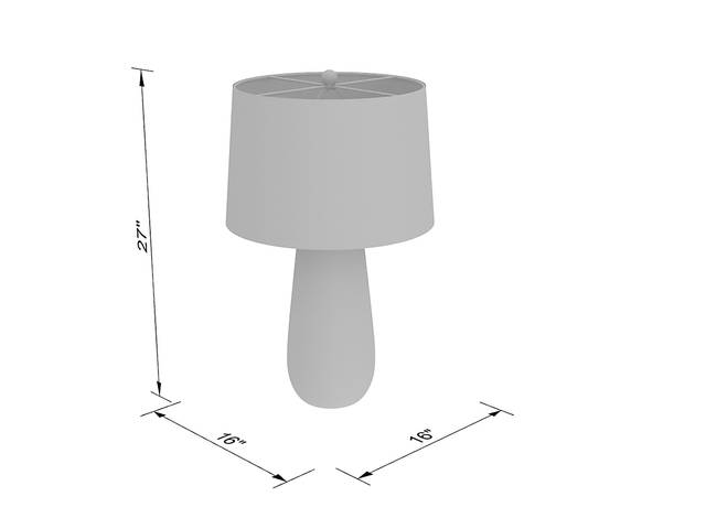 Hartwick Boulevard Blue Lamp - Thumbnail - Image 9