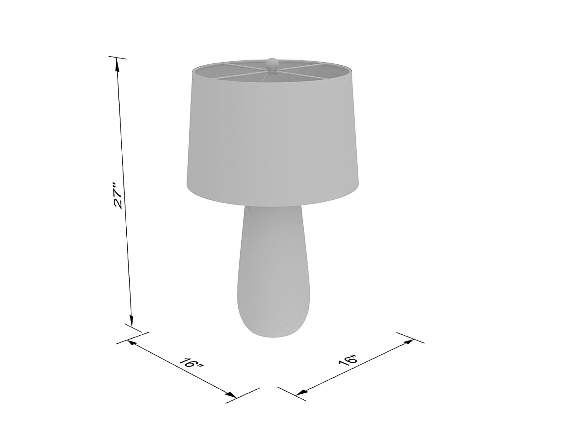 Hartwick Boulevard Blue Lamp - Image 9