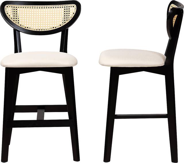 Hartzler Black Counter Stool, Set of 2 - Thumbnail - Image 5