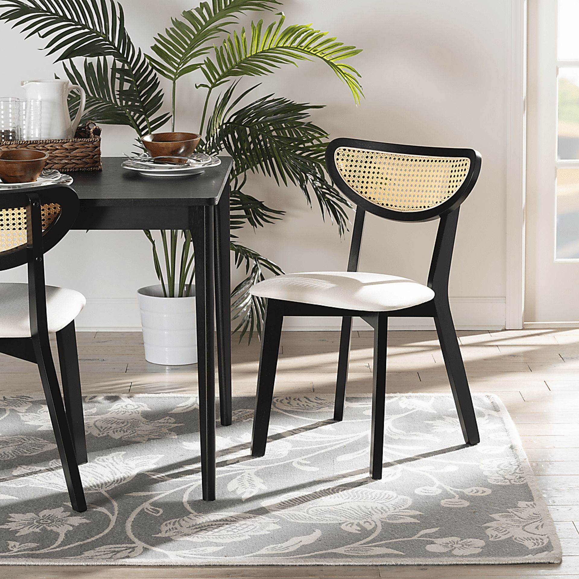 Hartzler Black Side Chair, Set of 2 - Image 2