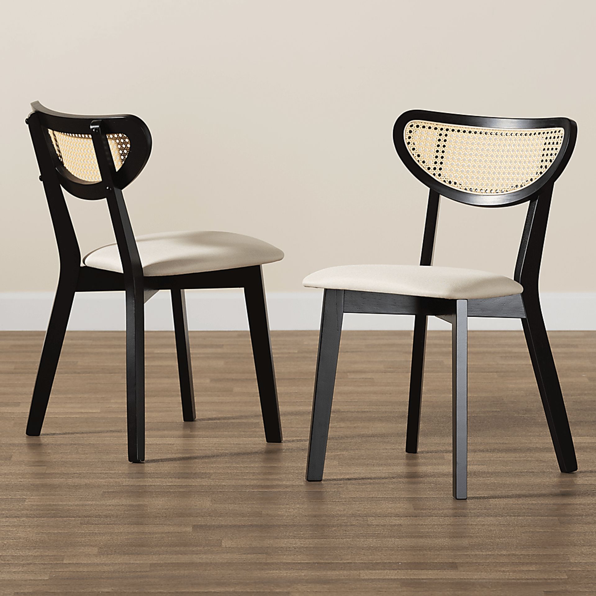 Hartzler Black Side Chair, Set of 2 - Image 3