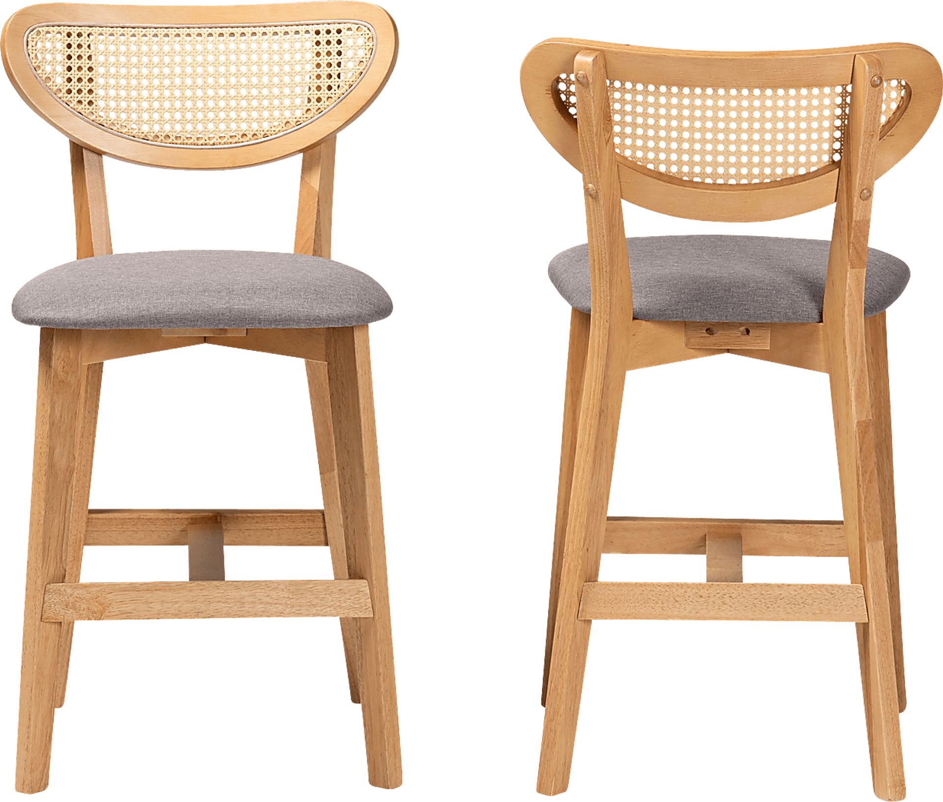 Hartzler Light Brown Counter Stool, Set of 2 - Image 3