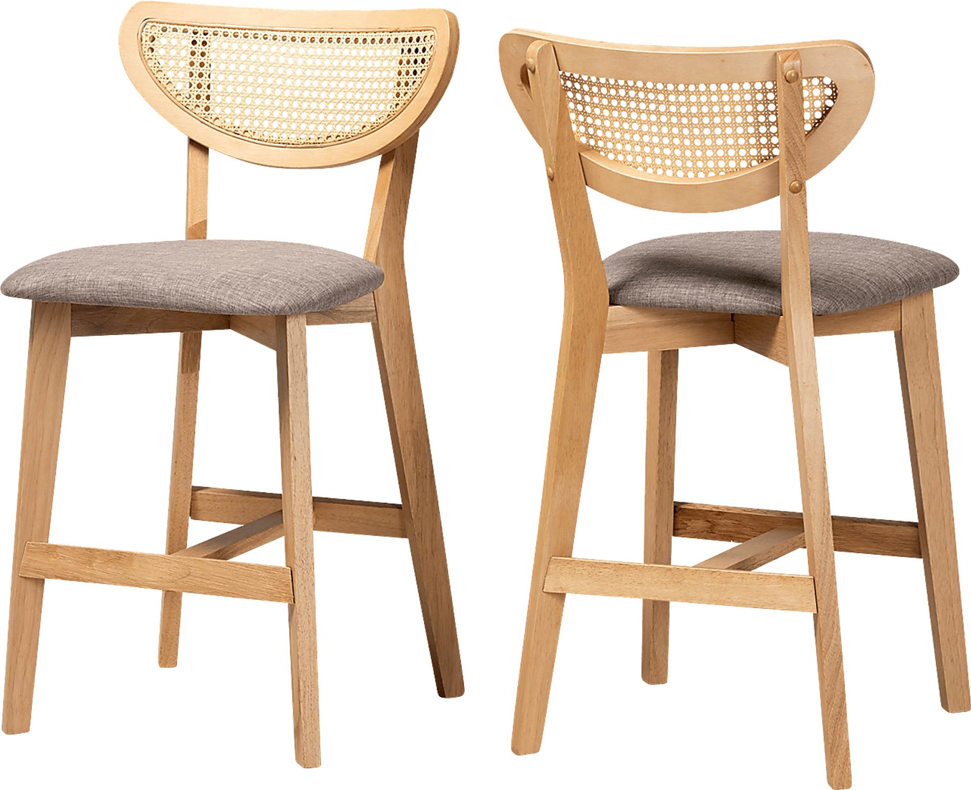 Hartzler Light Brown Counter Stool, Set of 2 - Image 1