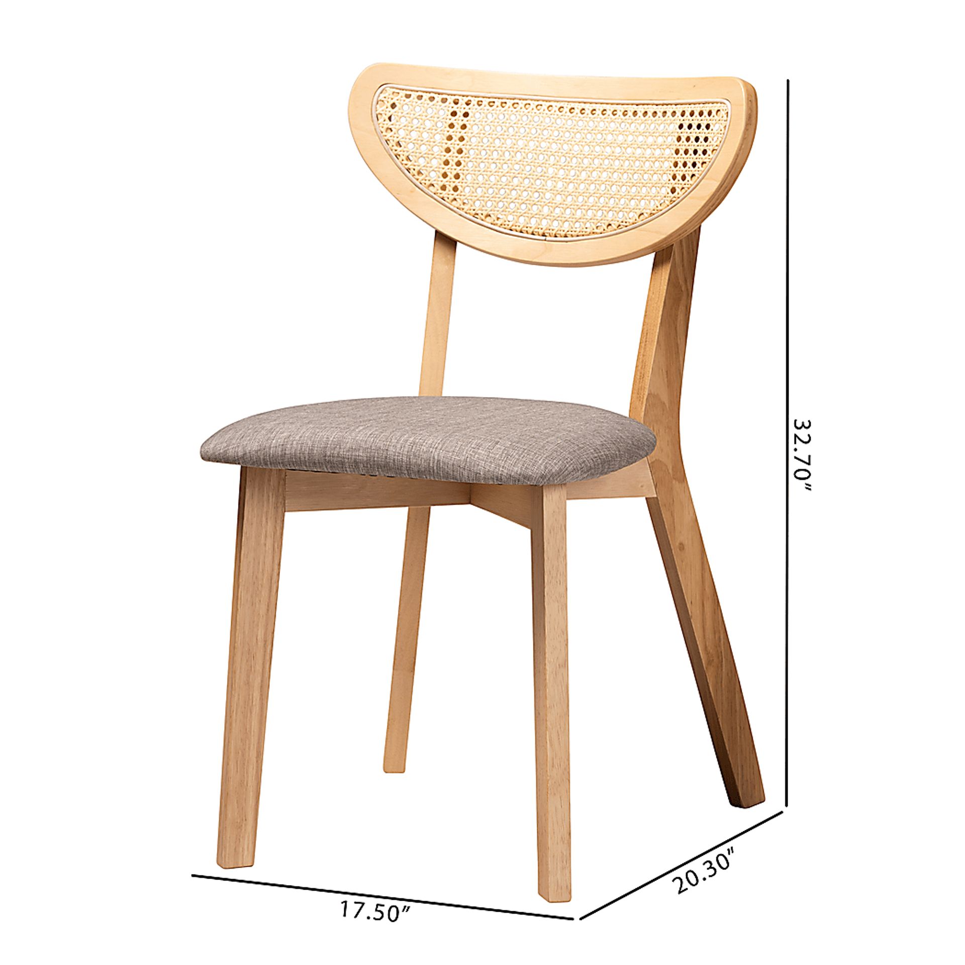 Hartzler Light Brown Side Chair, Set of 2 - Image 9