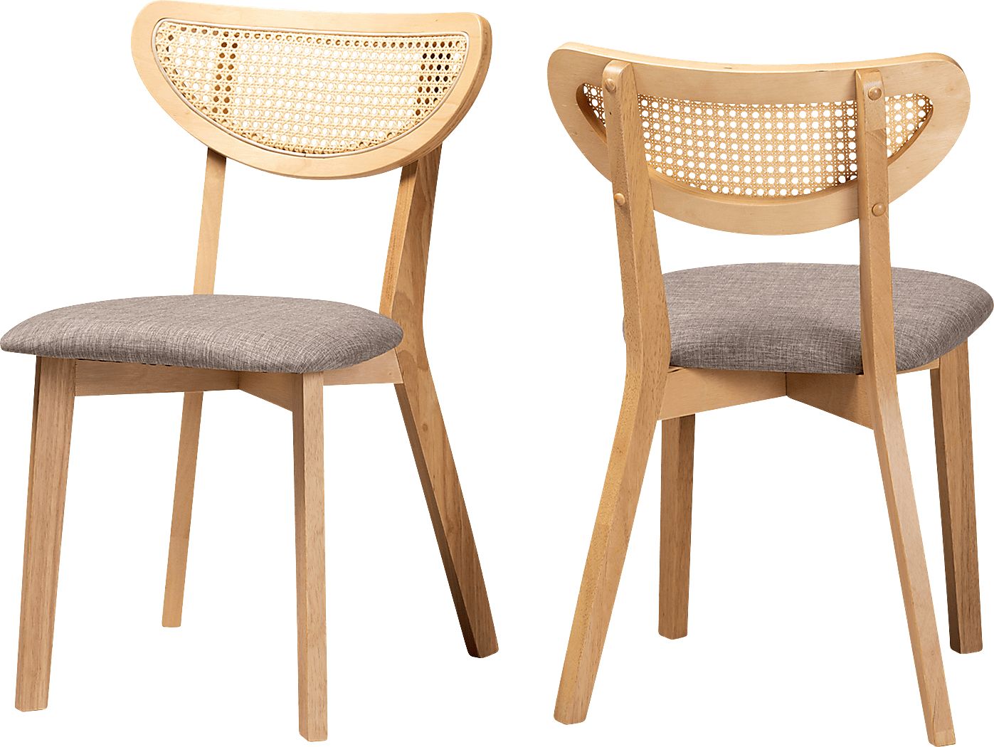 Hartzler Light Brown Side Chair, Set of 2