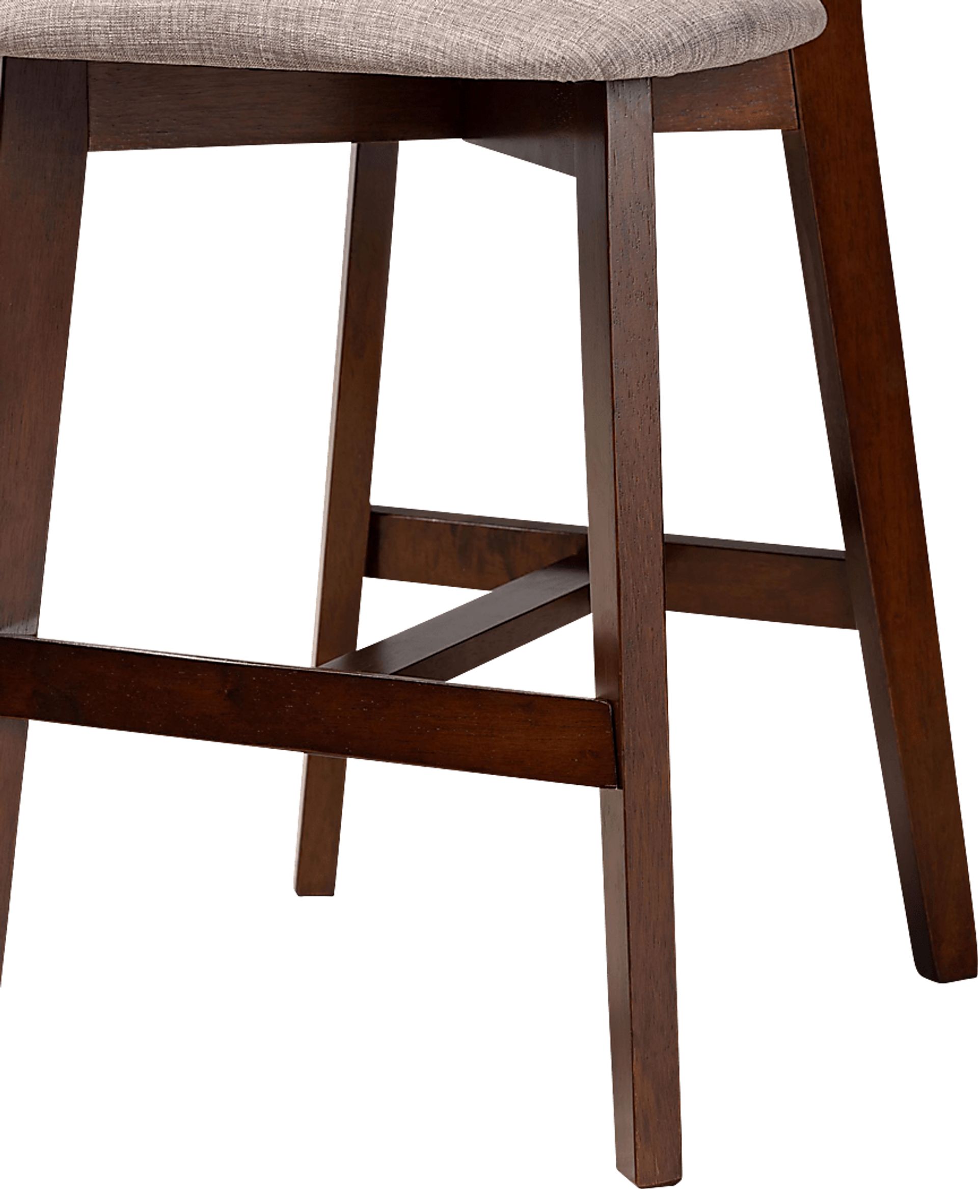 Hartzler Walnut Brown Counter Stool, Set of 2 - Image 7