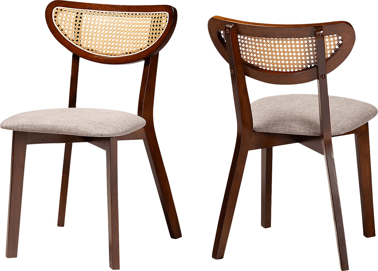 Hartzler Walnut Brown Side Chair, Set of 2