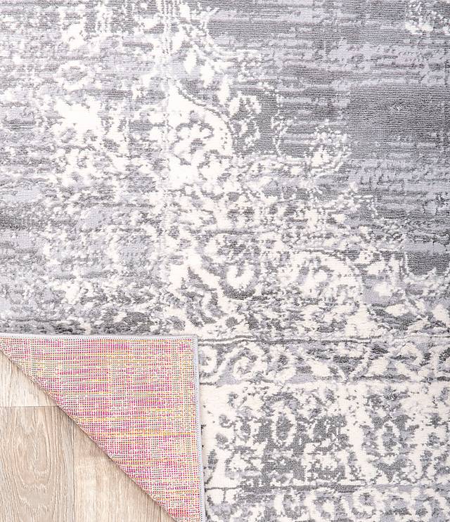 Harveer Gray 2' x 3' Rug - Thumbnail - Image 2