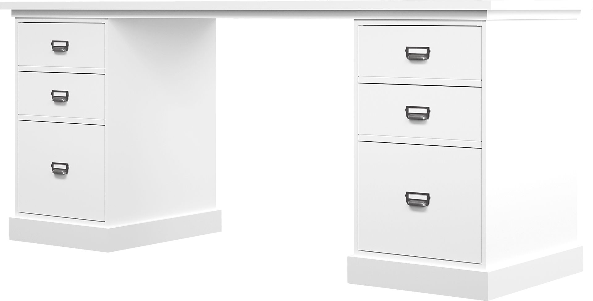 Harview White Desk - Image 3