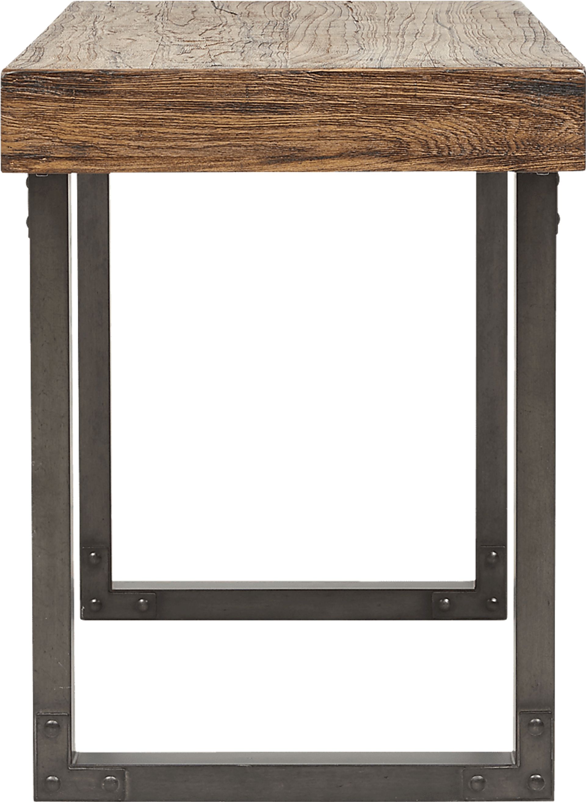 Harville Brown Desk - Image 6