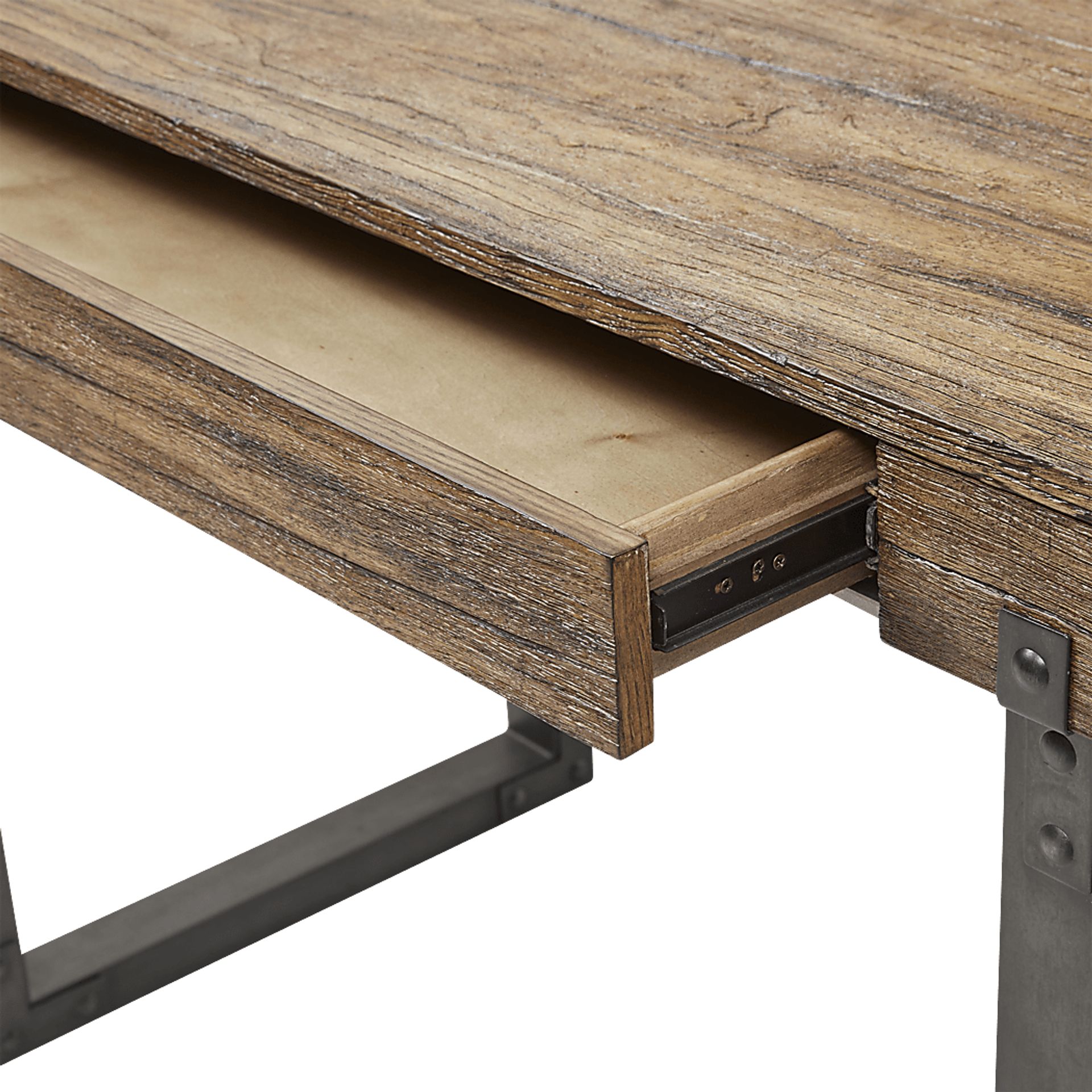 Harville Brown Desk - Image 10