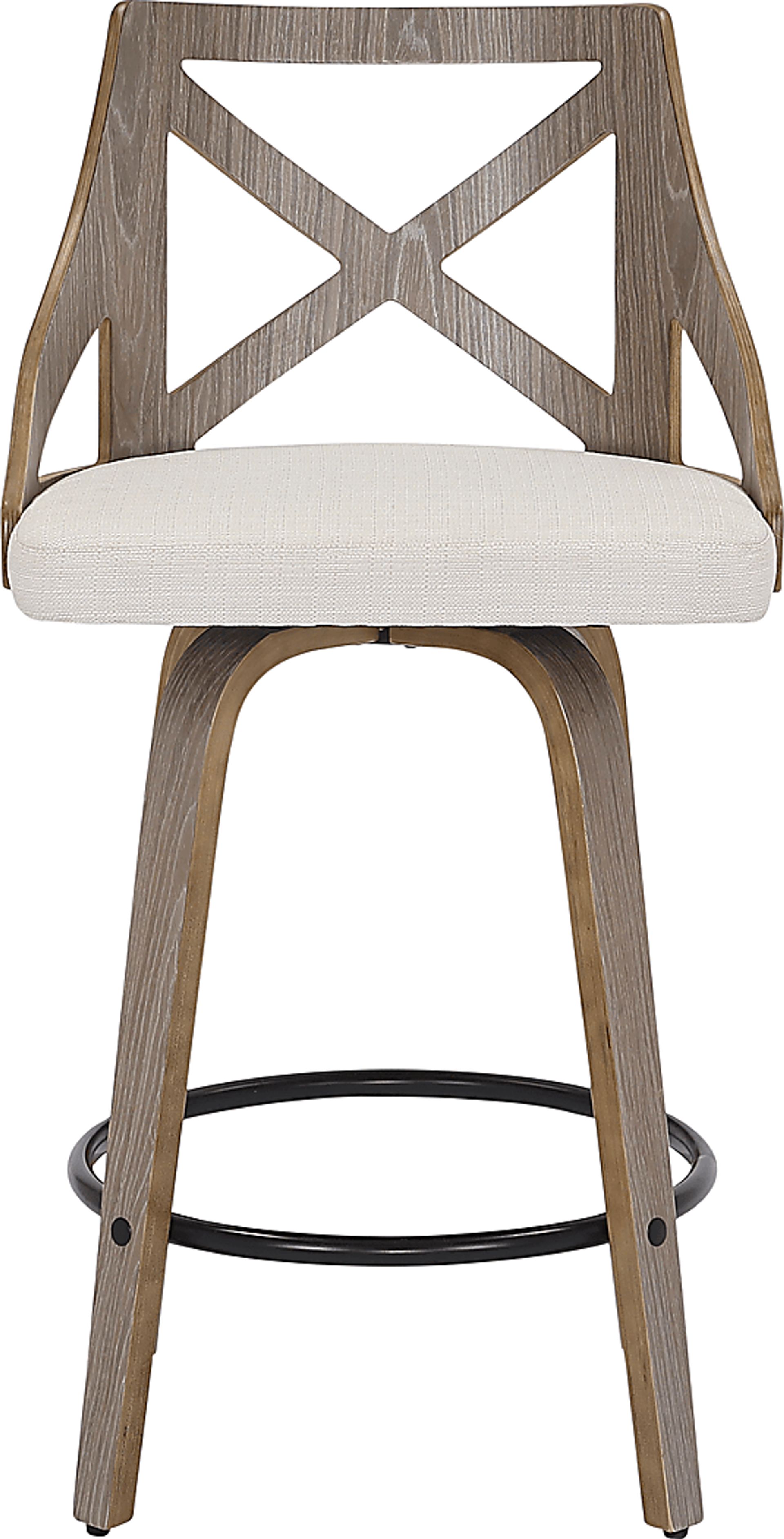 Hasbrouck I Cream Counter Stool Set of 2 - Image 6