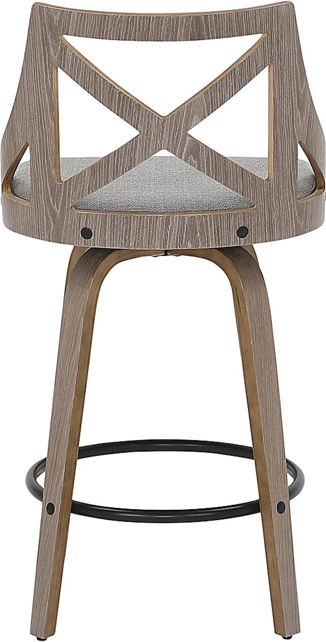 Hasbrouck I Gray Counter Stool Set of 2 - Thumbnail - Image 5