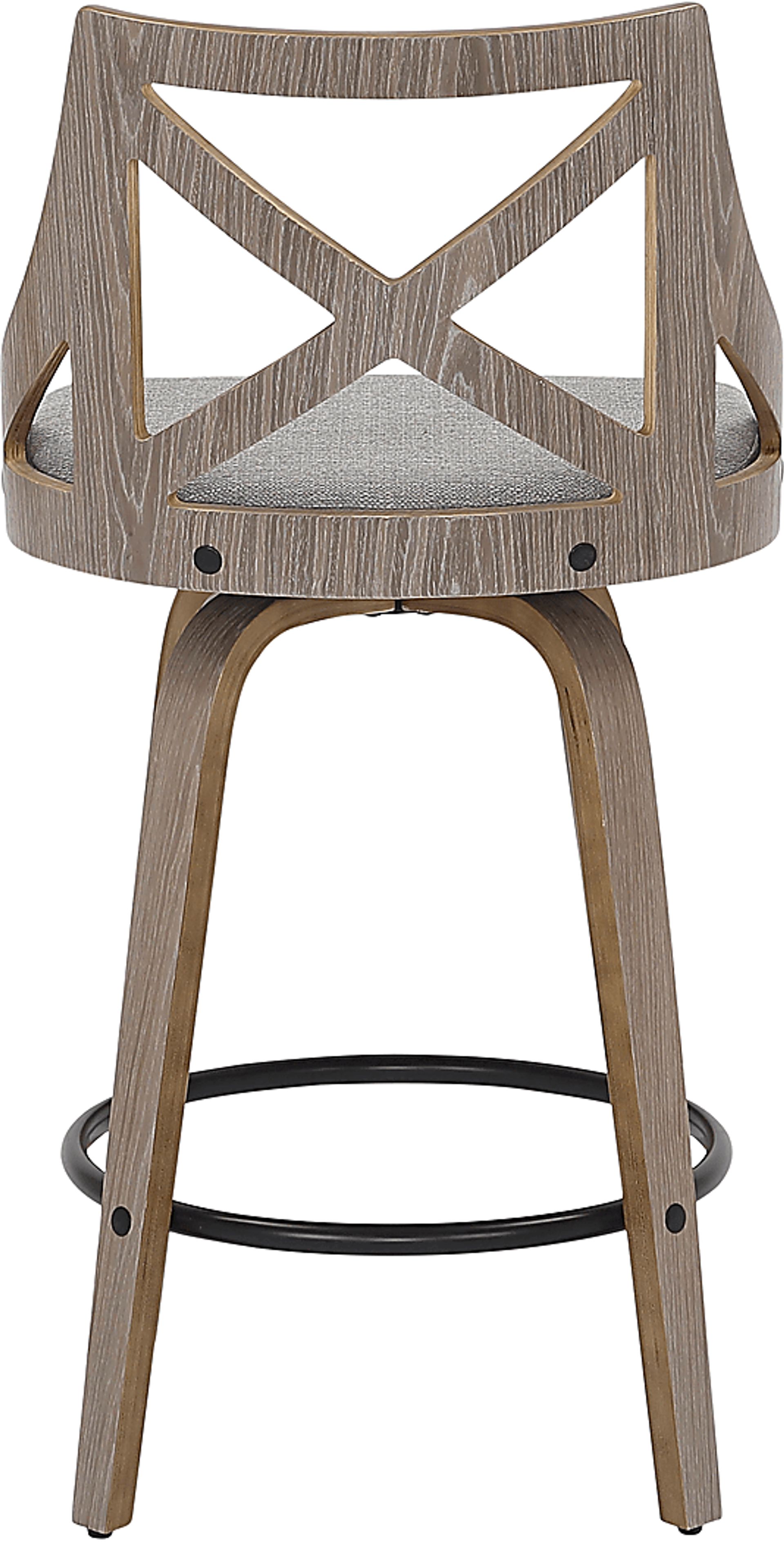 Hasbrouck I Gray Counter Stool Set of 2 - Image 5