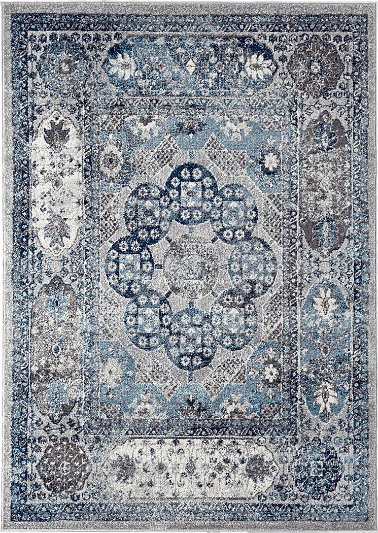 Hasder Gray 7'9 x 9'9 Rug