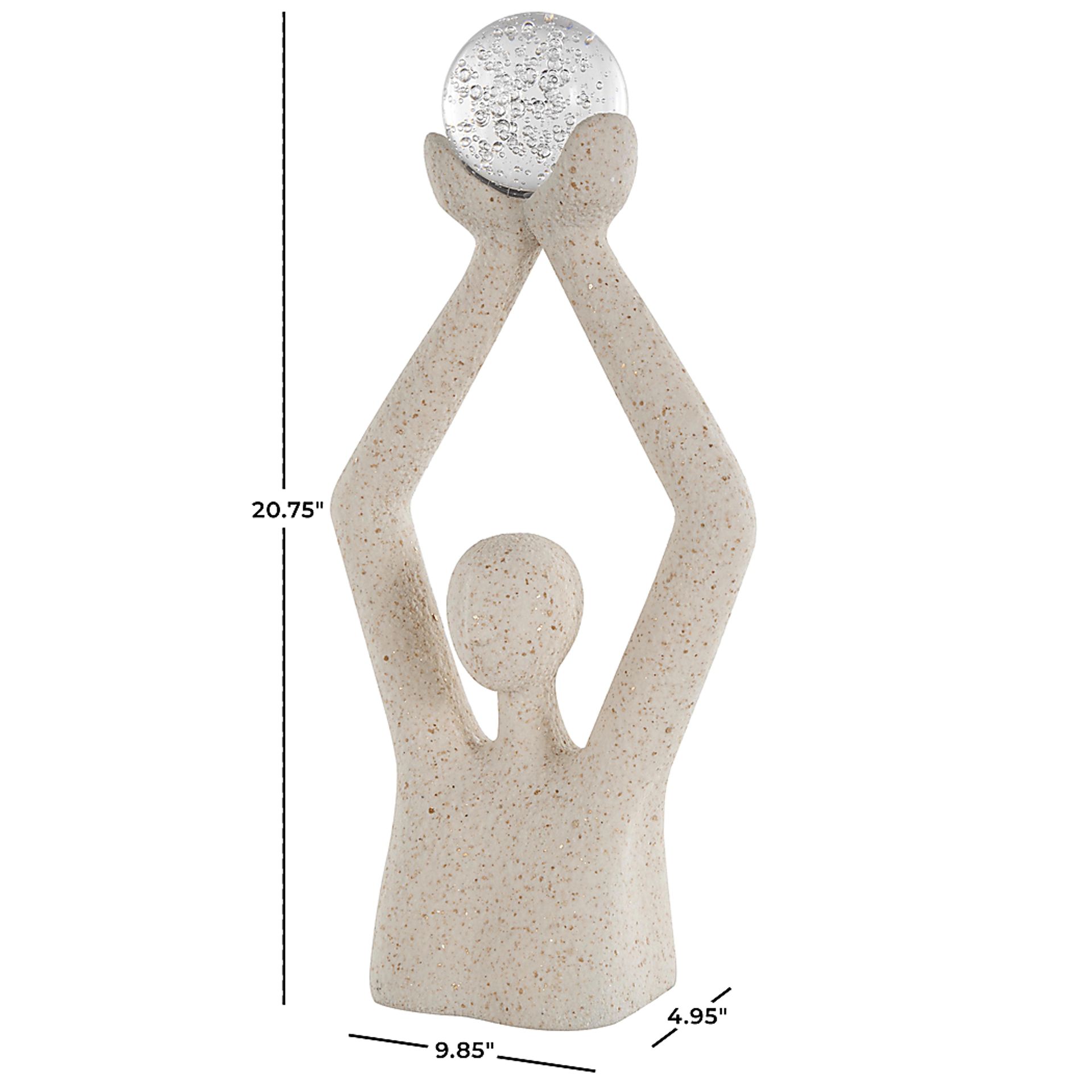 Hasef Beige Sculpture - Image 7