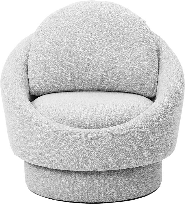 Haseltine Light Gray Swivel Accent Chair - Thumbnail - Image 2