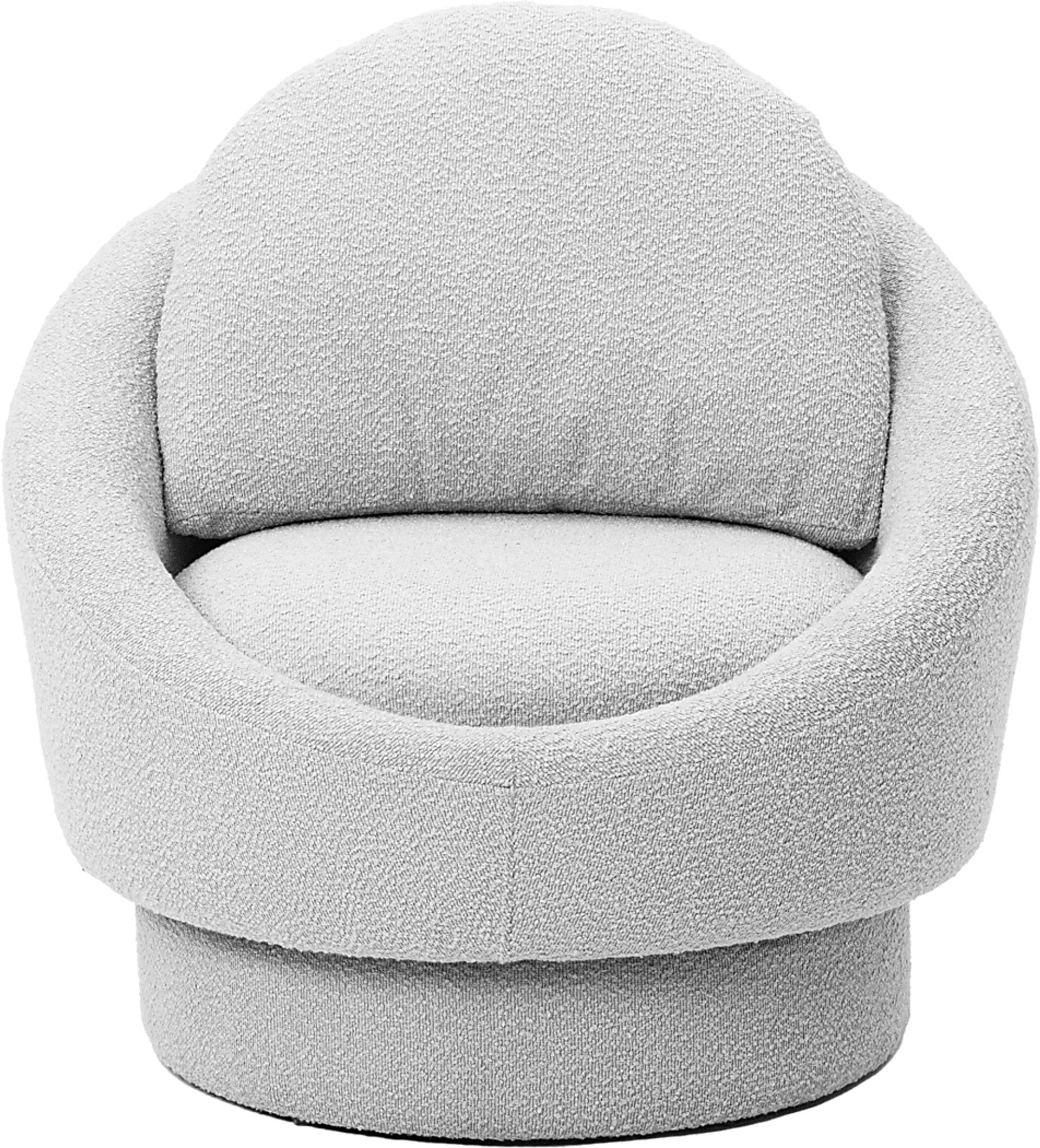 Haseltine Light Gray Swivel Accent Chair - Image 2