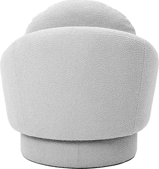 Haseltine Light Gray Swivel Accent Chair - Thumbnail - Image 3