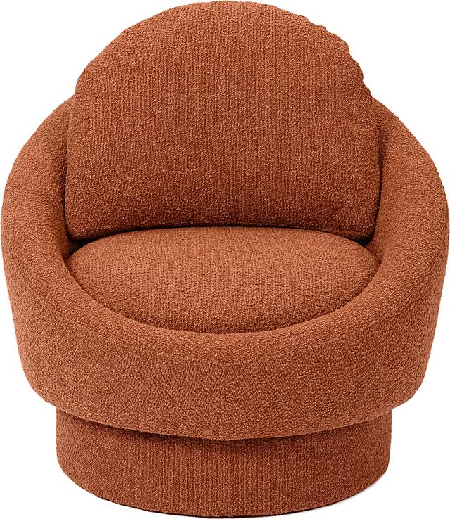 Haseltine Red Swivel Accent Chair - Thumbnail - Image 2