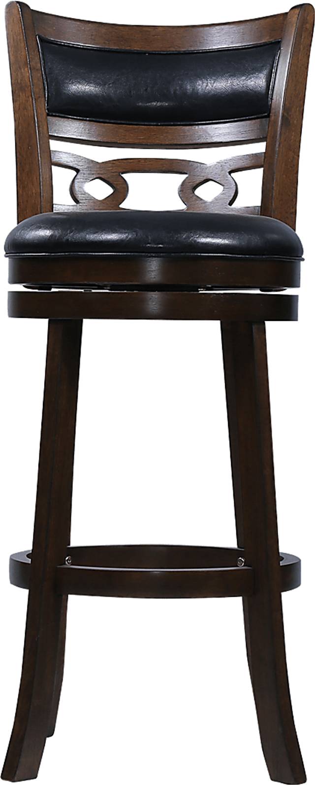 Hasfield Brown Bar Stool - Thumbnail - Image 3