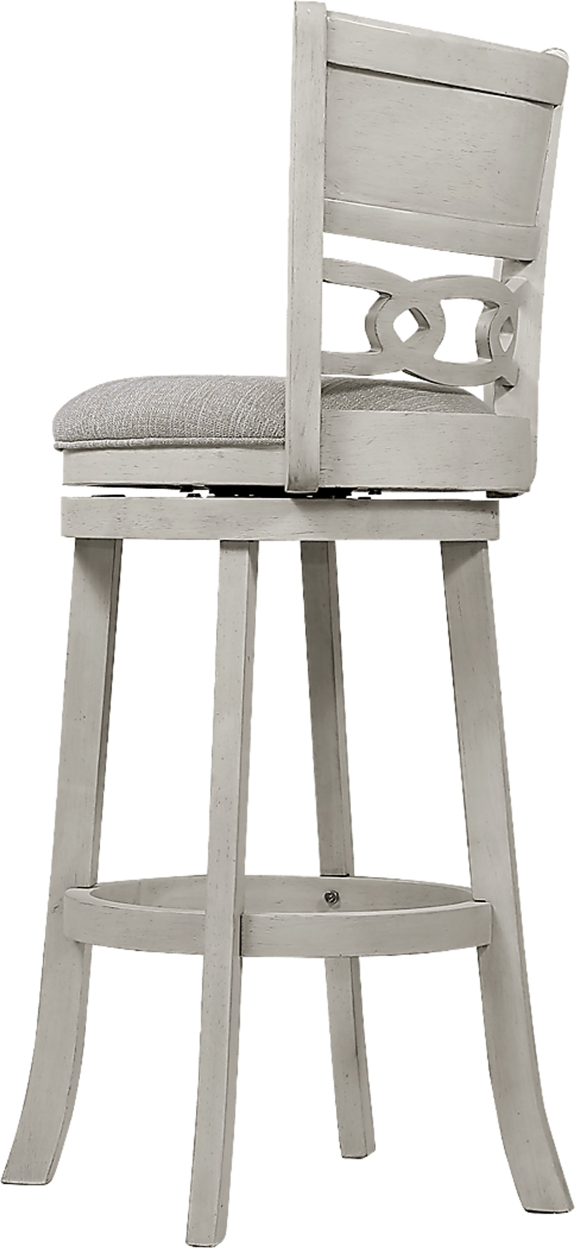 Hasfield White Bar Stool - Image 2