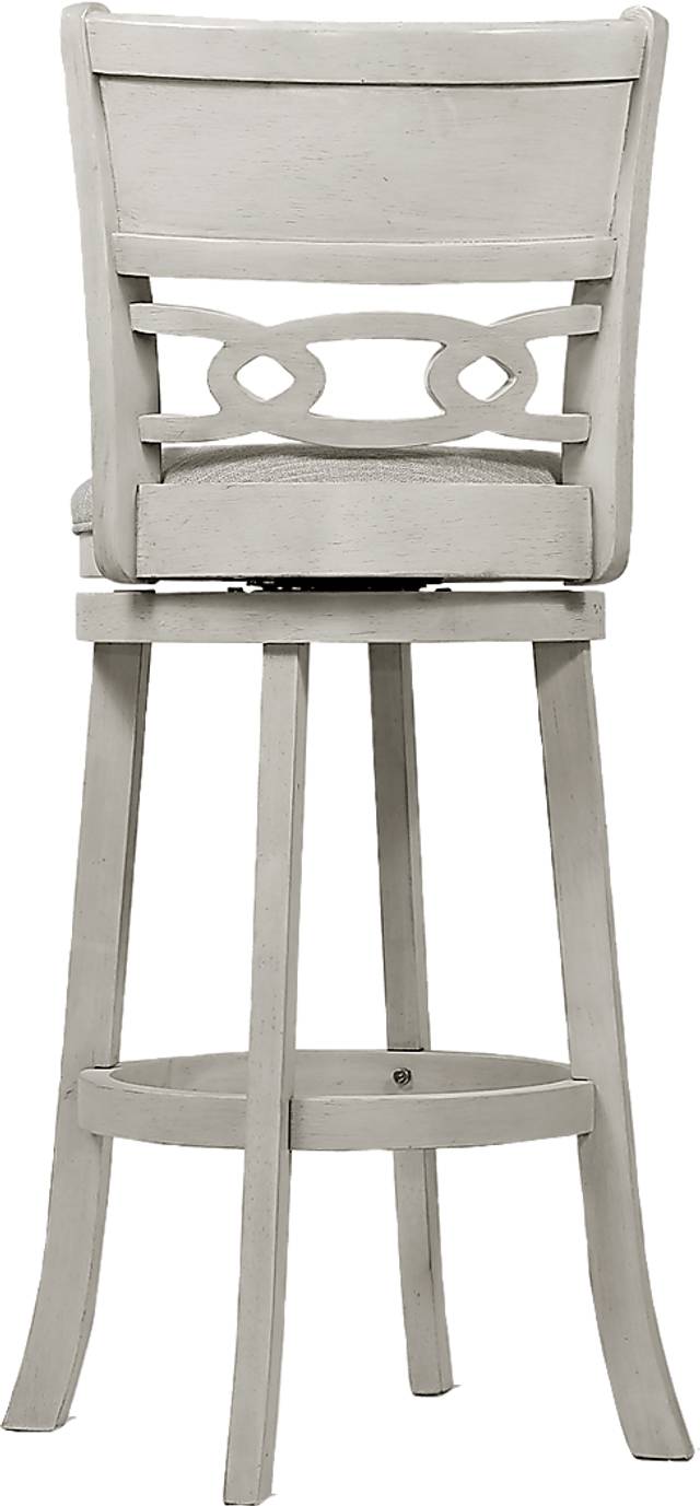 Hasfield White Bar Stool - Thumbnail - Image 3