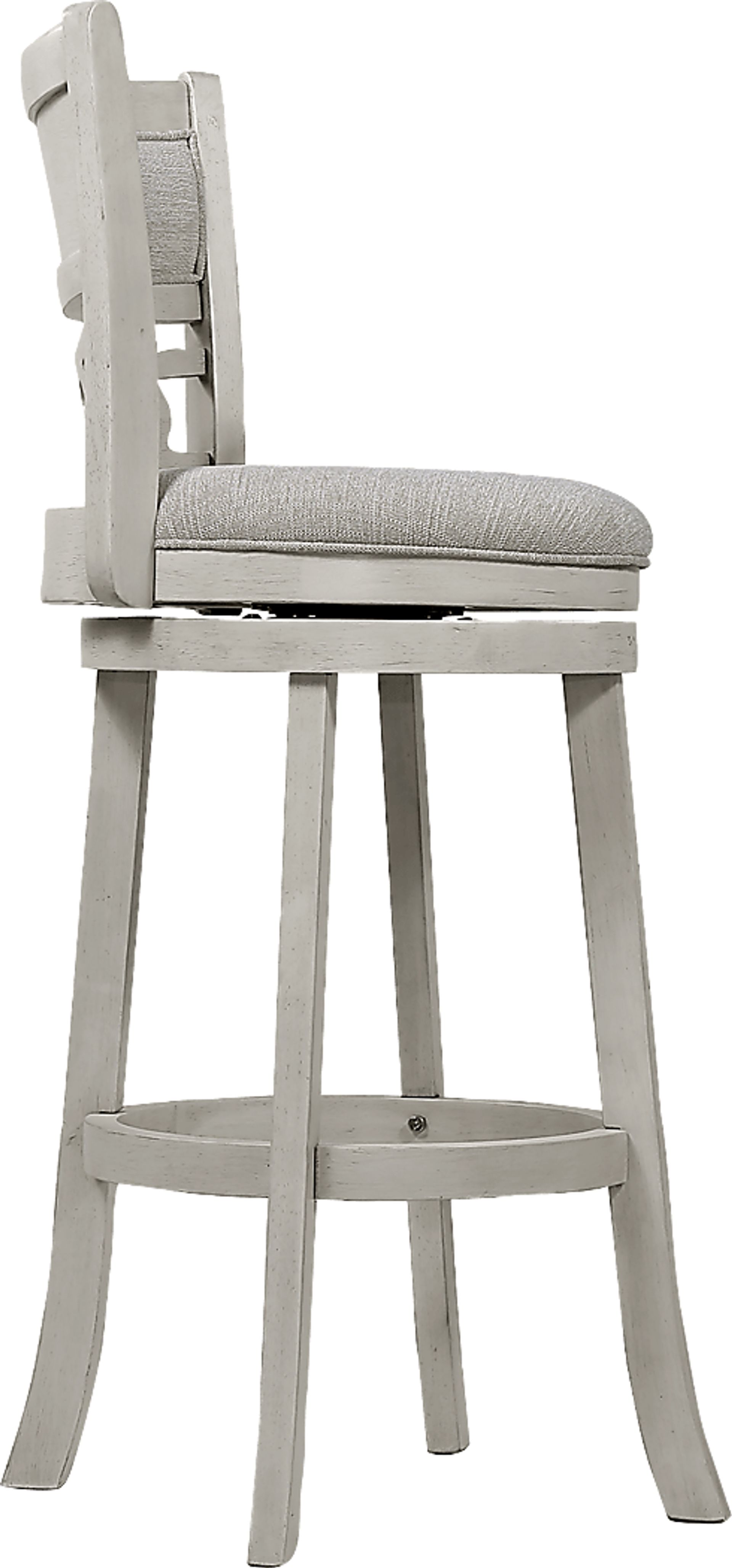 Hasfield White Bar Stool - Image 4