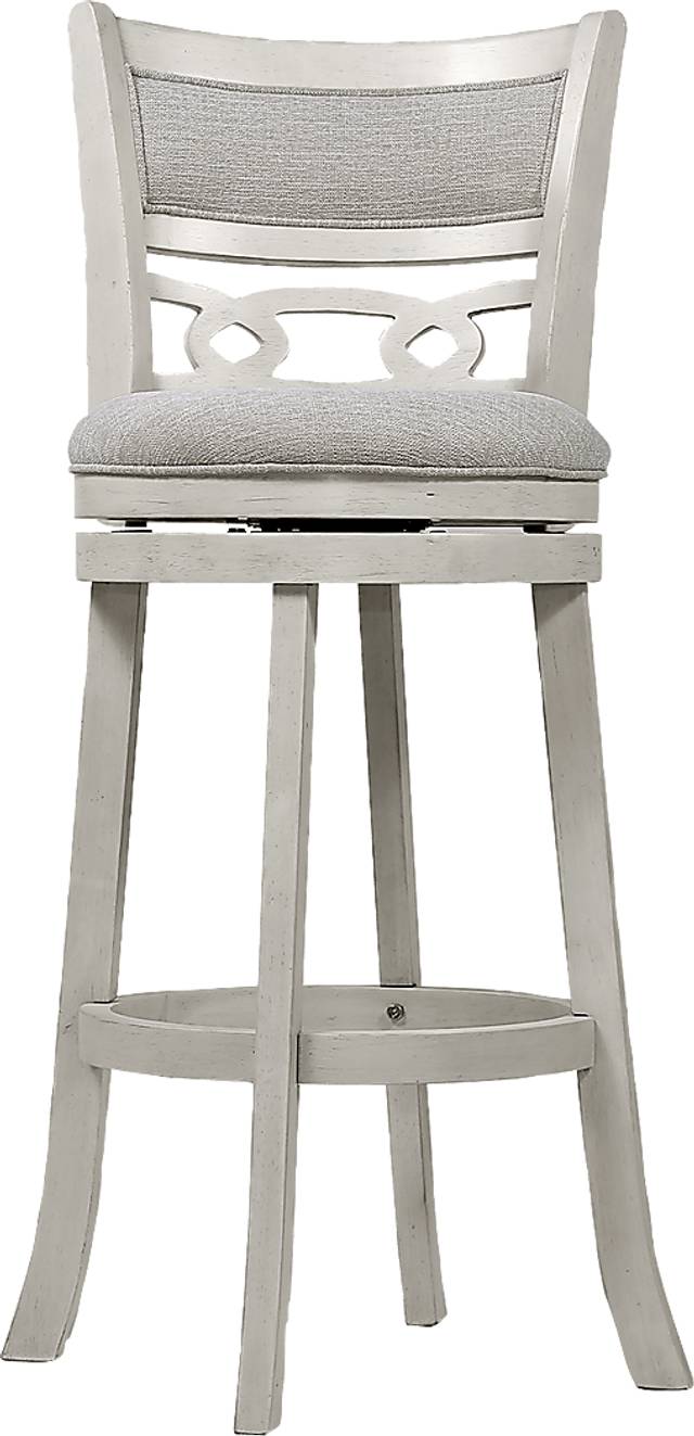 Hasfield White Bar Stool - Thumbnail - Image 5