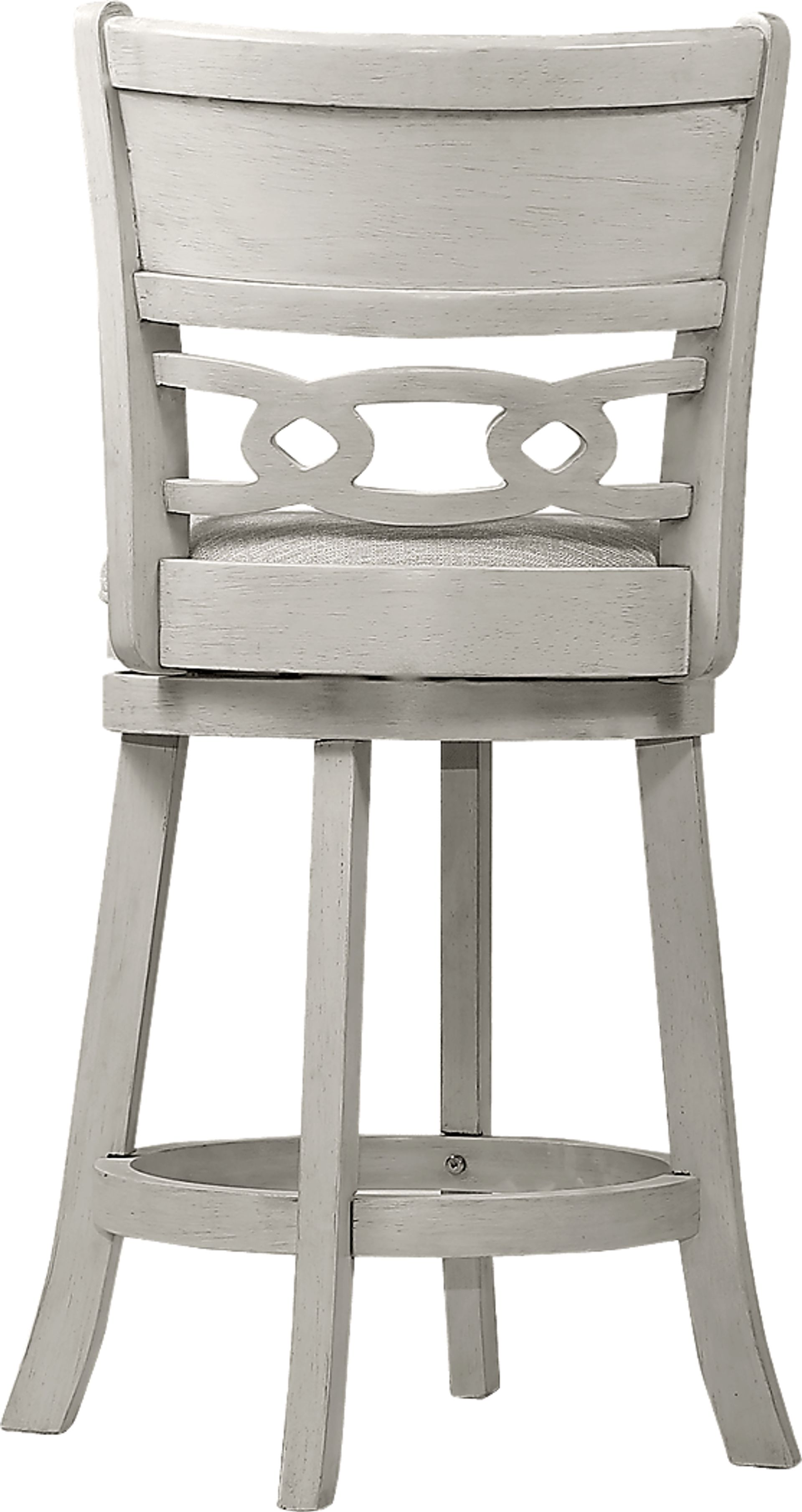 Hasfield White Counter Stool, Set of 2 - Image 6