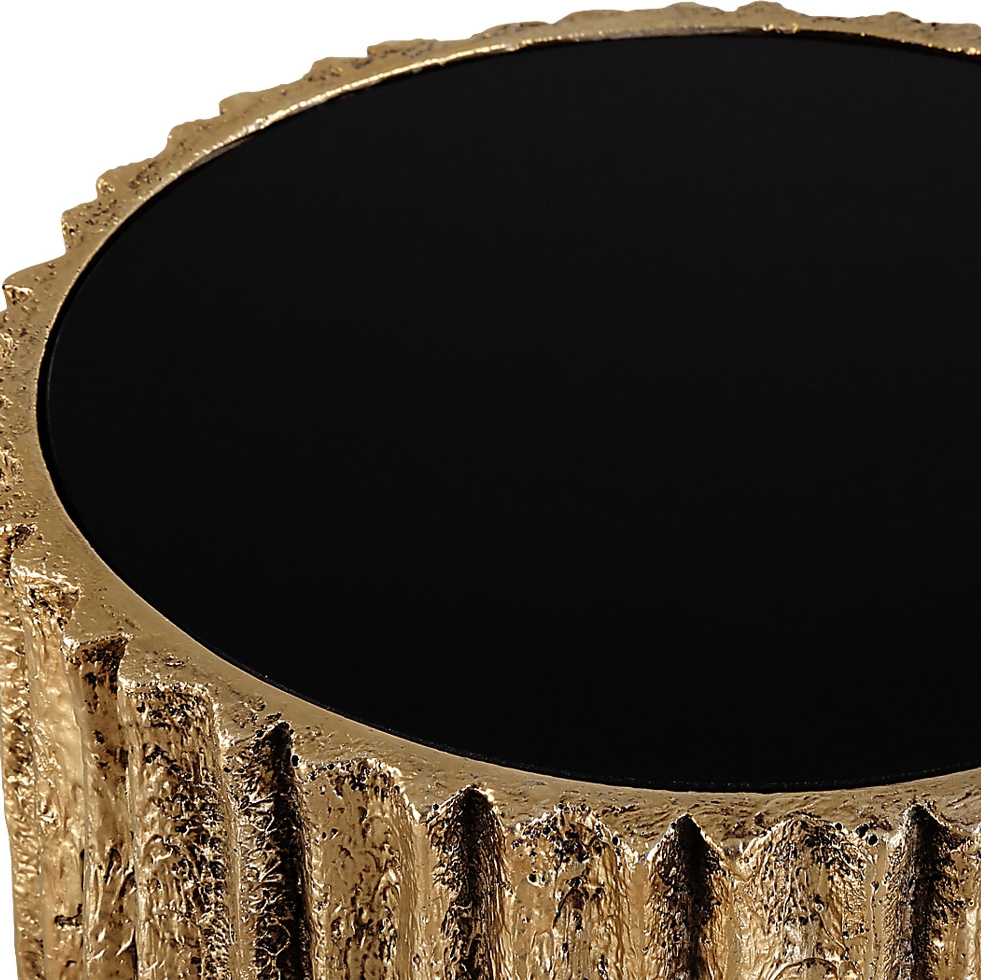 Hashi Brass Accent Table - Image 3