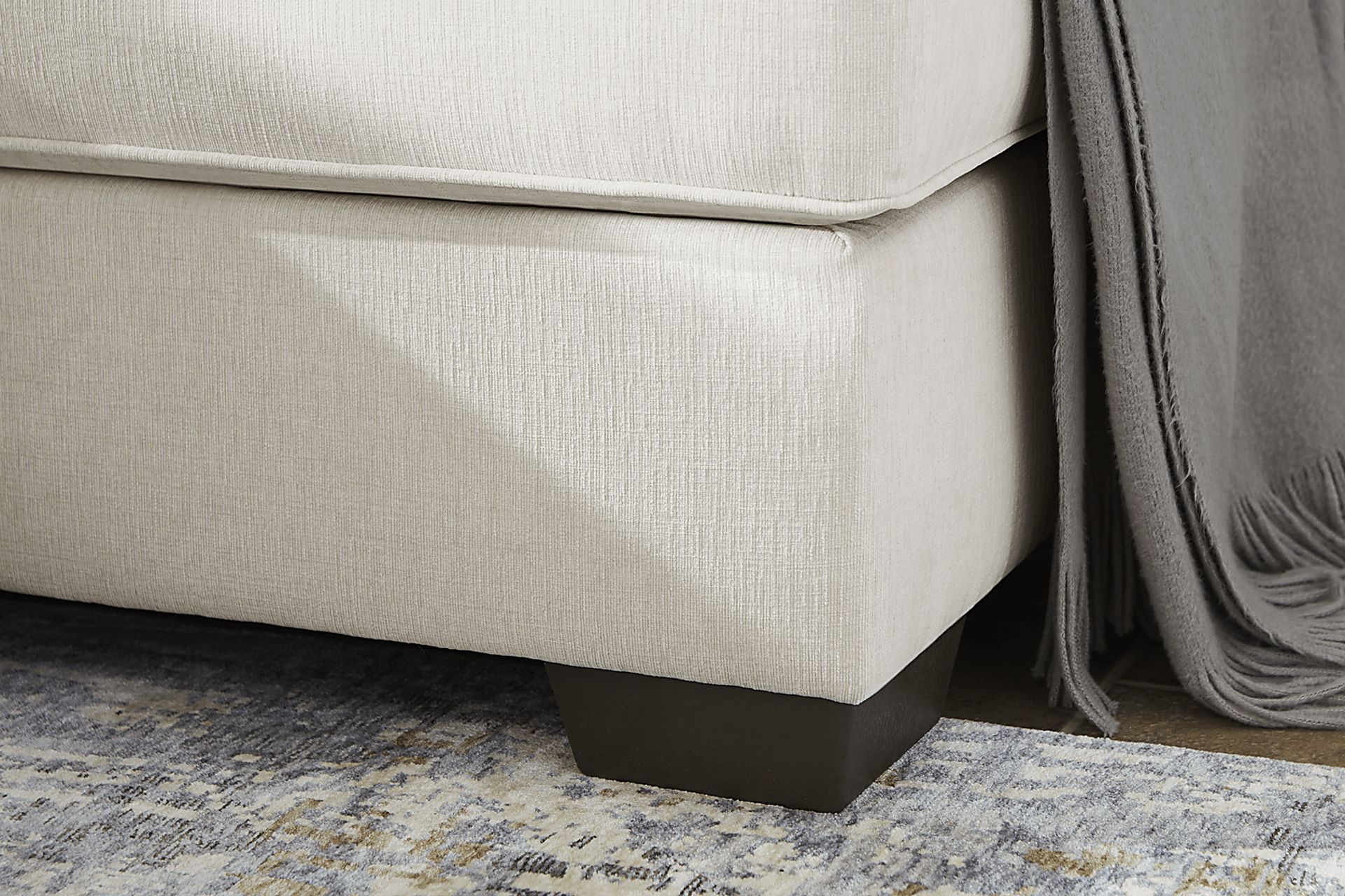 Haskins Beige 3 Pc Sectional - Image 4