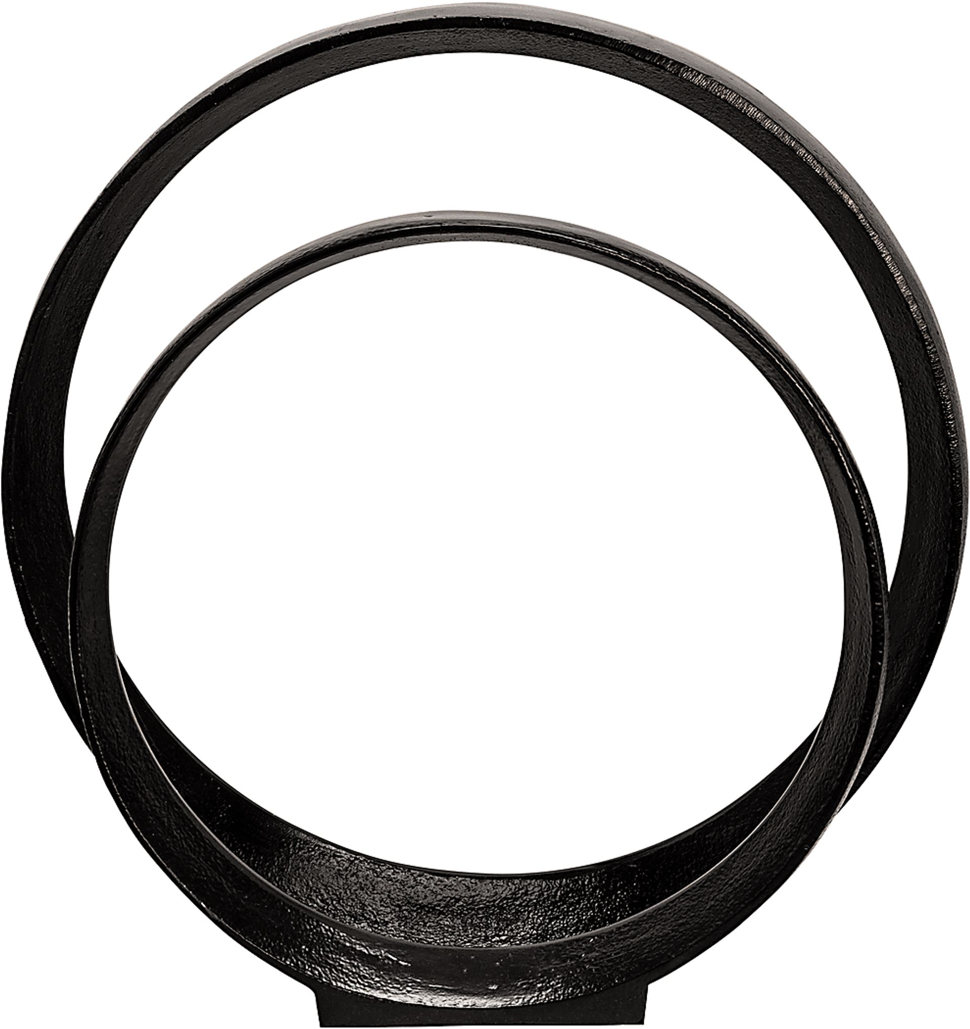 Hasletiers Black Sculpture, Set of 2 - Image 3