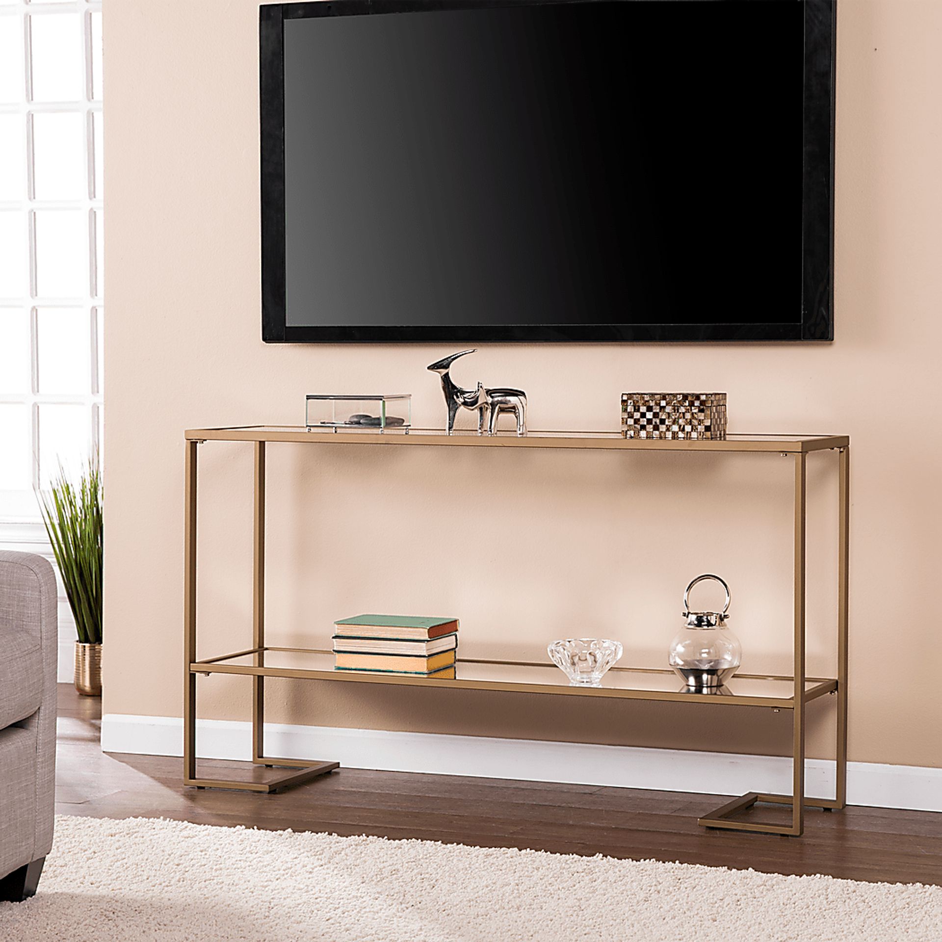 Hasse Gold Console Table - Image 2