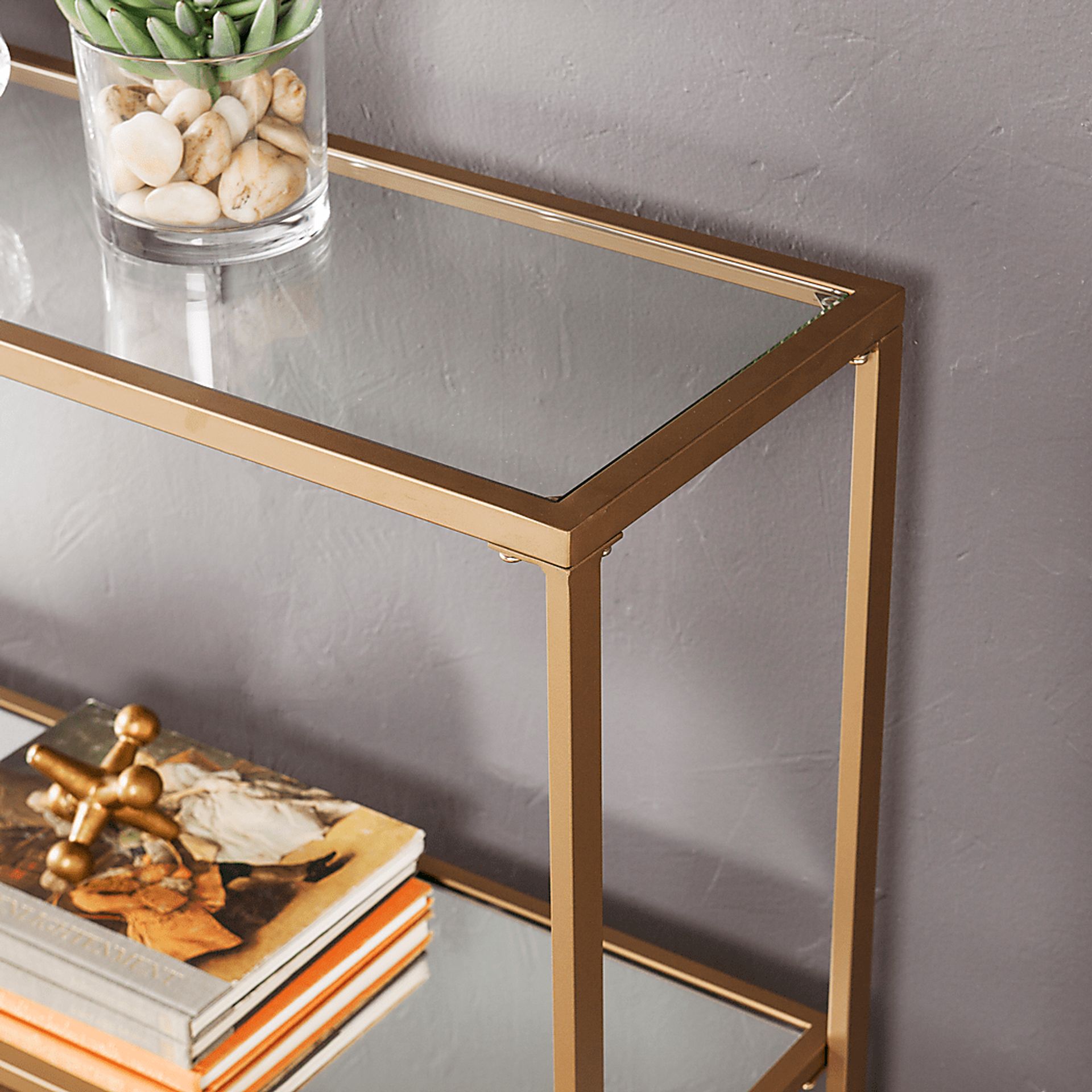 Hasse Gold Console Table - Image 3